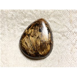 Cabujón de piedra - Bronzite Drop 24mm N7 - 4558550086952 