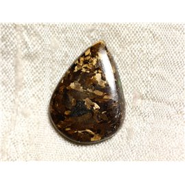 Cabochon de Pierre - Bronzite Goutte 26mm N11 -  4558550086990 