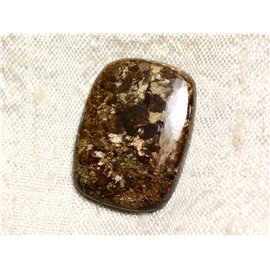 Cabochon in pietra - Rettangolo in bronzo 22 mm N15 - 4558550087034 
