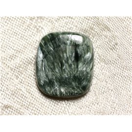 Cabochon-Stein - Seraphinit-Rechteck 21x18mm N18 - 4558550086846 