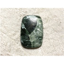 Cabochon Stone - Seraphinite Rectangle 23x16mm N19 - 4558550086853 