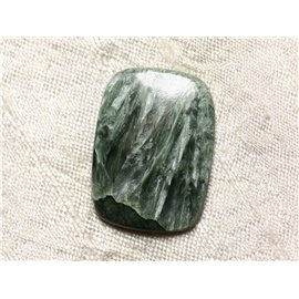 Piedra Cabujón - Serafinita Rectángulo 30x22mm N21 - 4558550086877 