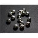 2pc - Perles Argent massif 925 Rondes Boules 7mm - 4558550086433 