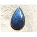 Cabochon de Pierre - Labradorite Goutte 31x21mm N87 -  4558550085412 