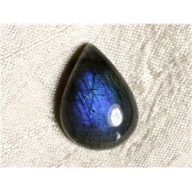 Stone Cabochon - Labradorite Drop 27x20mm N88 - 4558550085429 