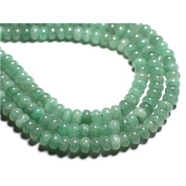 10pc - Perles de Pierre - Aventurine Verte Rondelles 8x5mm - 4558550085474 