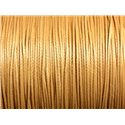 10m - Cordon de Coton Ciré 0.8mm Beige   4558550005922 
