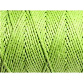 5 metros - Cordón de hilo de cáñamo 1,2 mm Verde lima - 4558550083869 