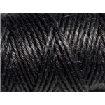 3 mètres - Cordon Ficelle Chanvre 1.5mm Noir - 4558550083616 
