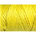 3 mètres - Cordon Ficelle Chanvre 1.5mm Jaune - 4558550083630 