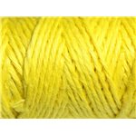 3 mètres - Cordon Ficelle Chanvre 1.5mm Jaune - 4558550083630 