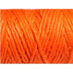 3 mètres - Cordon Ficelle Chanvre 1.5mm Orange - 4558550083654 