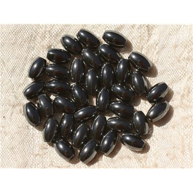 20pc - Perles de Pierre - Hématite Olive 8x5mm   4558550017222 