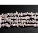 40pc - Perles de Pierre - Kunzite Rocailles Chips 5-9mm -  4558550082312 
