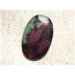 Cabochon de Pierre - Rubis Zoïsite Ovale 40x25mm N29 -  4558550081391 