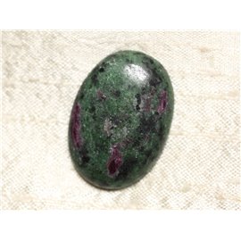 Stone Cabochon - Ruby Zoisite Oval 34x24mm N25 - 4558550081353 