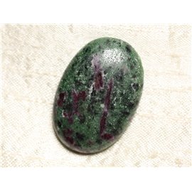 Cabochon de Pierre - Rubin Zoisit Oval 40x27mm N26 - 4558550081360 