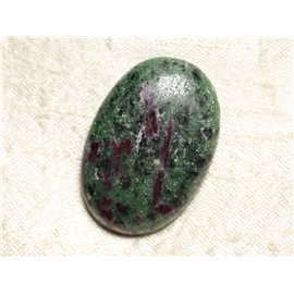 Stone Cabochon - Ruby Zoisite Oval 40x27mm N26 - 4558550081360 