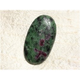 Cabujón de piedra - Zoisita Rubí Ovalado 44x25mm N27 - 4558550081377 