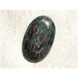 Cabochon in pietra - Zoisite Ruby Oval 44x27mm N28 - 4558550081384 