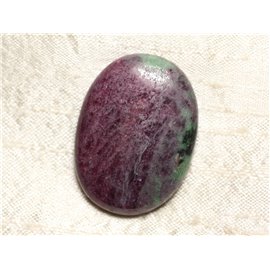 Stone Cabochon - Ruby Zoisite Oval 40x30mm N31 - 4558550081414 