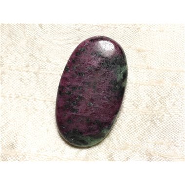 Cabochon de Pierre - Rubis Zoïsite Ovale 40x27mm N32 -  4558550081421 