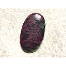 Cabochon de Pierre - Rubis Zoïsite Ovale 40x27mm N32 -  4558550081421 