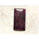 Cabochon de Pierre - Rubis Zoïsite Rectangle 29x16mm N38 -  4558550081483 