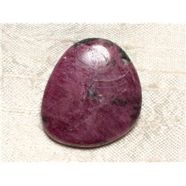 Stone Cabochon - Zoisite Ruby 32x27mm N42 - 4558550081520 