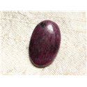 Cabochon de Pierre - Rubis Zoïsite Ovale 24x17mm N15 -  4558550081254 