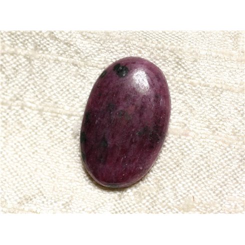 Cabochon de Pierre - Rubis Zoïsite Ovale 24x17mm N15 -  4558550081254 