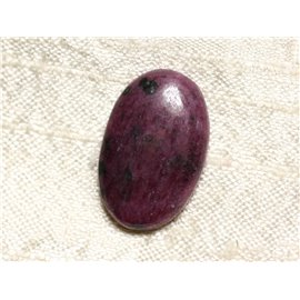 Cabochon de Pierre - Rubis Zoïsite Ovale 24x17mm N15 -  4558550081254 