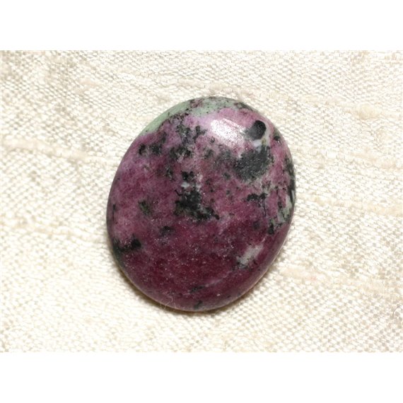 Cabochon de Pierre - Rubis Zoïsite Ovale 27x22mm N18 -  4558550081285 