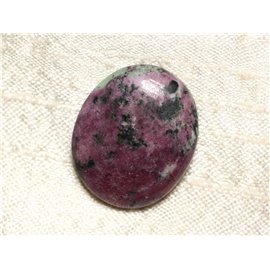Cabochon in pietra - Zoisite Ruby Ovale 27x22mm N18 - 4558550081285 