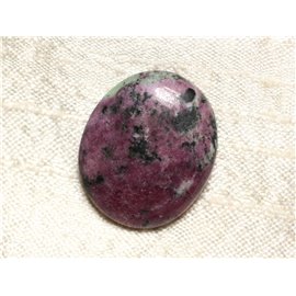 Cabochon de Pierre - Rubin Zoisit Oval 27x22mm N18 - 4558550081285 