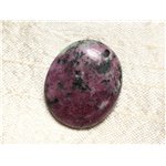 Cabochon de Pierre - Rubis Zoïsite Ovale 27x22mm N18 -  4558550081285 