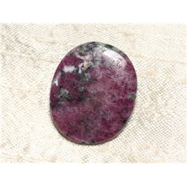 Cabochon de Pierre - Rubis Zoïsite Ovale 29x24mm N21 -  4558550081315 