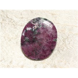 Stone Cabochon - Ruby Zoisite Oval 29x24mm N21 - 4558550081315 
