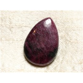 Cabujón de piedra - Gota de zoisita rubí 32x22mm N3 - 4558550081131 