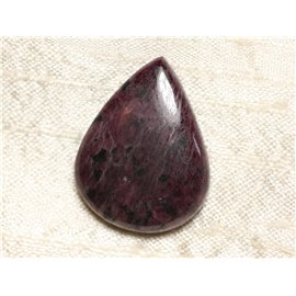 Cabujón de piedra - Gota de zoisita rubí 31x24mm N4 - 4558550081148 