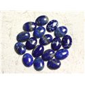 1pc - Cabochon Pierre - Lapis Lazuli Ovale 15x11mm Bleu nuit - 4558550080882