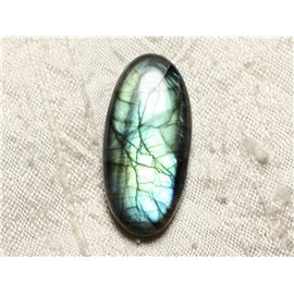 Cabochon in pietra - Labradorite ovale 37x17mm N20 - 4558550080684 
