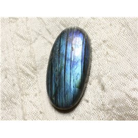 Cabujón de piedra - Labradorita Oval 37x19mm N21 - 4558550080691 