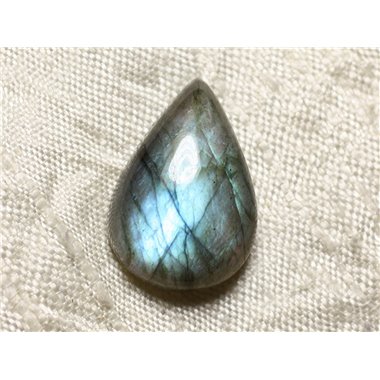 Cabochon de Pierre - Labradorite Goutte 22x15mm N26 -  4558550080745 