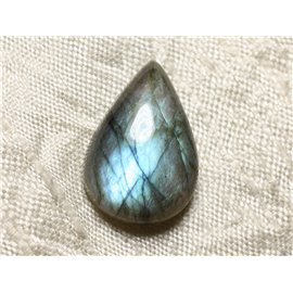 Cabochon de Pierre - Labradorit Goutte 22x15mm N26 - 4558550080745 