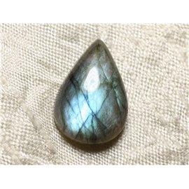 Stone Cabochon - Labradorite Drop 22x15mm N26 - 4558550080745 