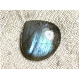 Cabochon de Pierre - Labradorit Goutte 20x20mm N30 - 4558550080783 