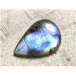 Cabochon de Pierre - Labradorite Goutte 26x18mm N34 -  4558550080820 