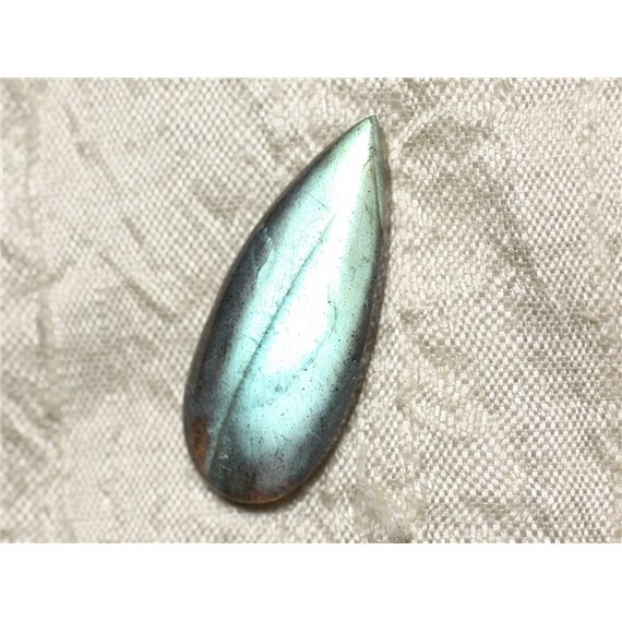 Cabochon de Pierre - Labradorite Goutte 35x15mm N37 -  4558550080851 