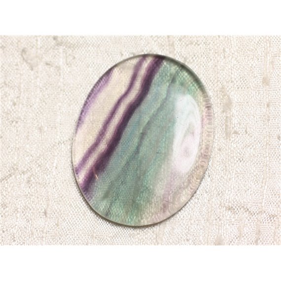 Cabochon de Pierre - Fluorite Ovale 47x37mm N1 -  4558550079923 